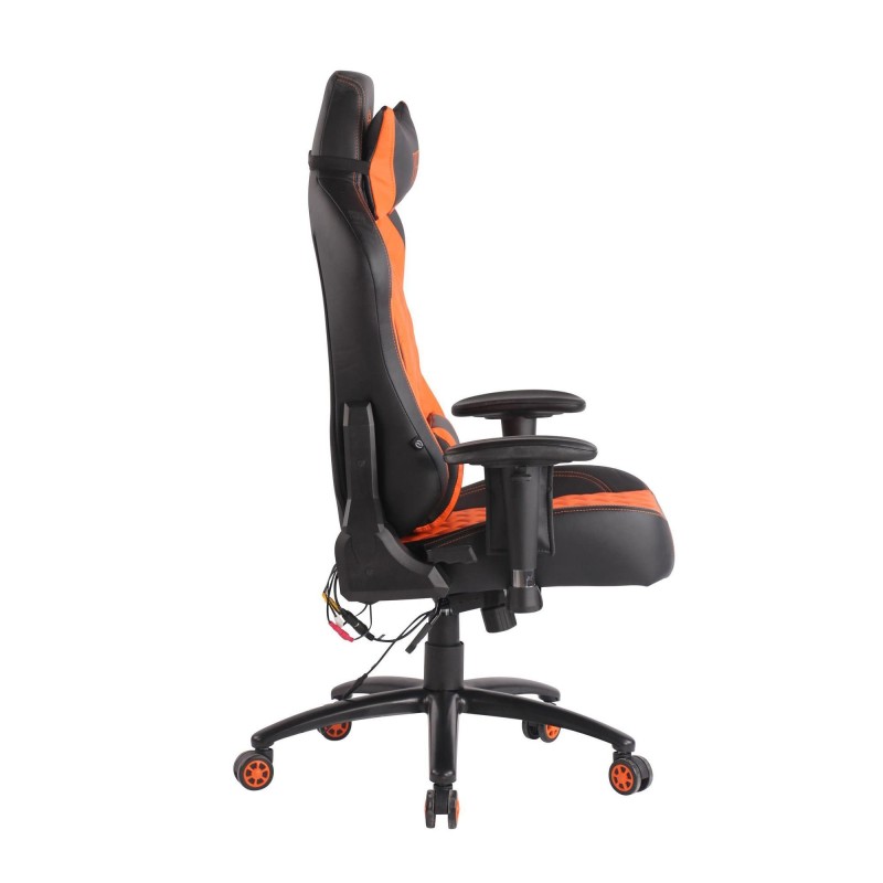 Silla Gaming COPSE en Piel color Negro