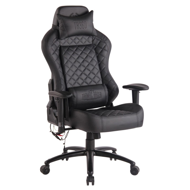 Silla Gaming COPSE en Piel color Negro