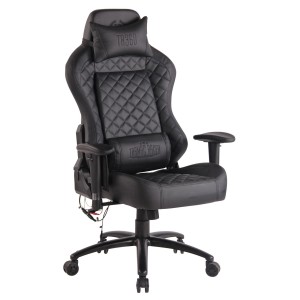Silla Gaming COPSE en Piel color Negro
