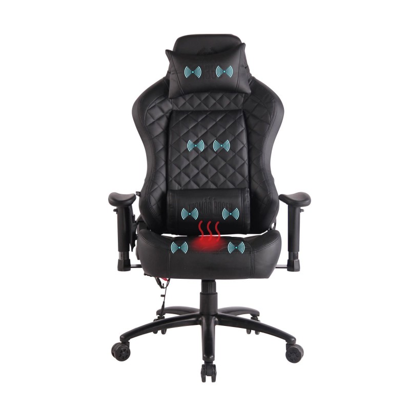 Silla Gaming COPSE en Piel color Negro