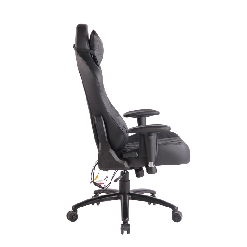 Silla Gaming COPSE en Piel color Negro