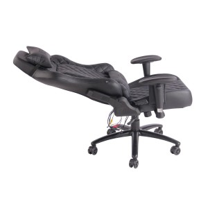 Silla Gaming COPSE en Piel color Negro