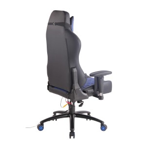 Silla Gaming COPSE en Piel color Negro