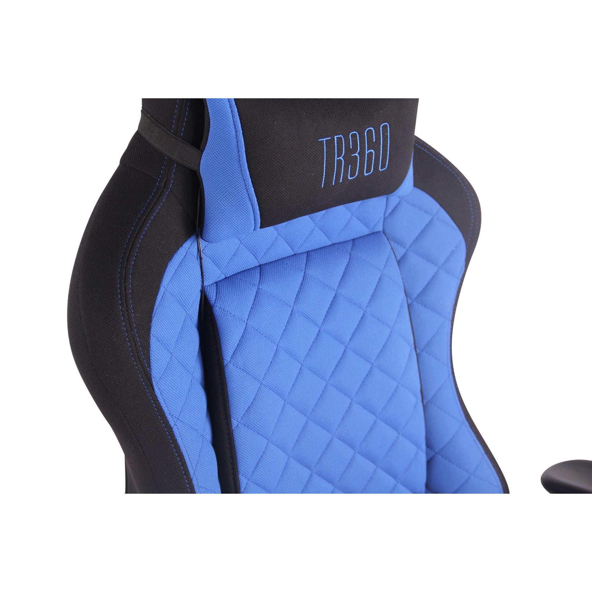 Silla Gaming COPSE TELA, Función Calefacción y Masaje, en color Negro
