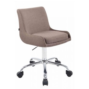 Silla de Oficina ASIA TELA, Diseño Exclusivo, Color Negro