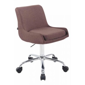 Silla de Oficina ASIA TELA, Diseño Exclusivo, Color Negro