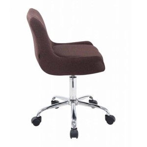 Silla de Oficina ASIA TELA, Diseño Exclusivo, Color Negro