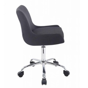 Silla de Oficina ASIA TELA, Diseño Exclusivo, Color Negro