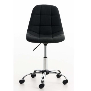 Silla de Oficina WALLY TELA en color Negro 2