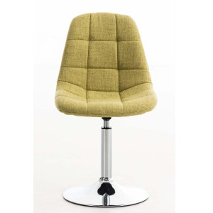 Silla de Confidente WALLY V TELA en color Negro