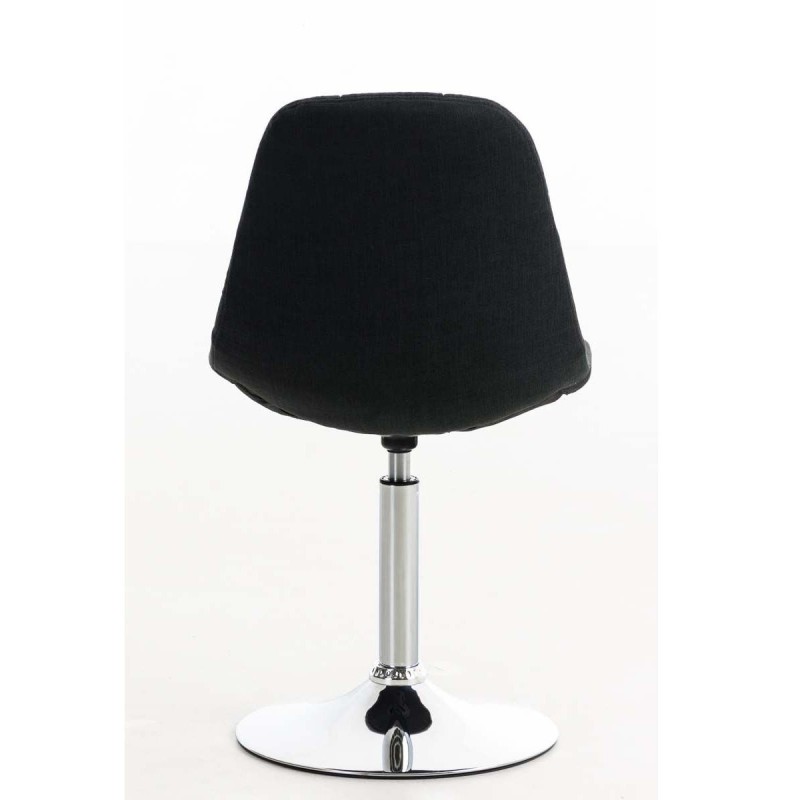 Silla de Confidente WALLY V TELA en color Negro