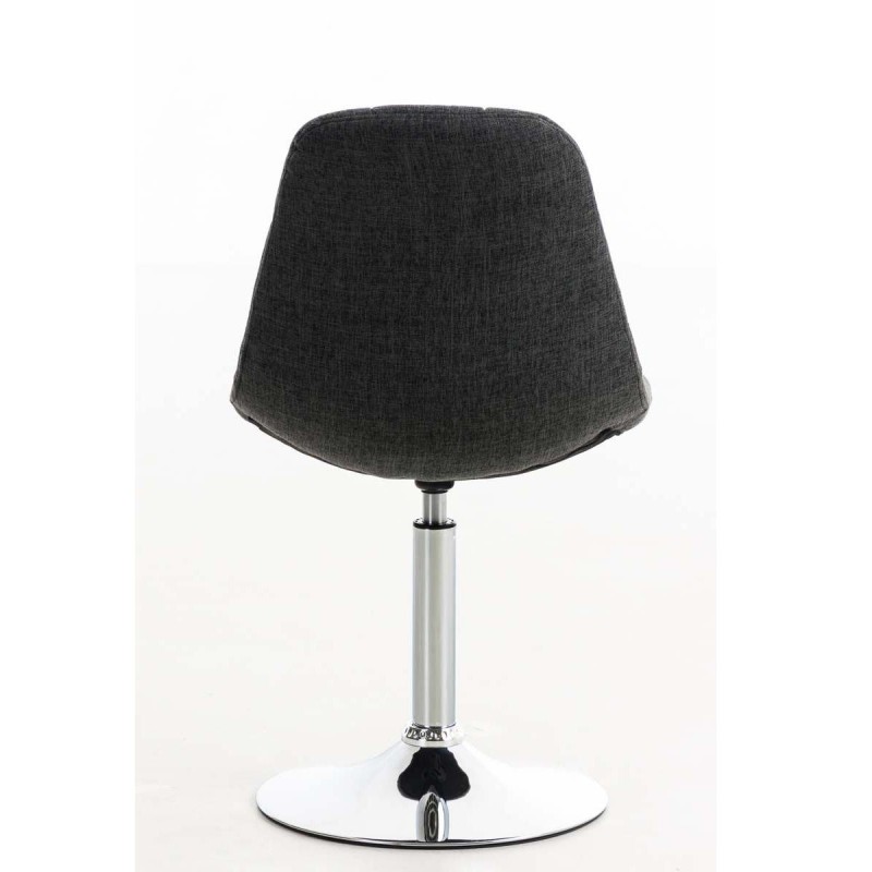 Silla de Confidente WALLY V TELA en color Negro