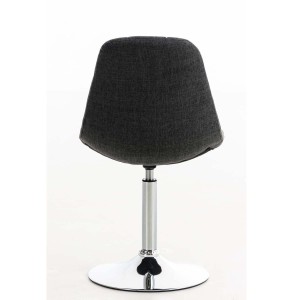 Silla de Confidente WALLY V TELA en color Negro