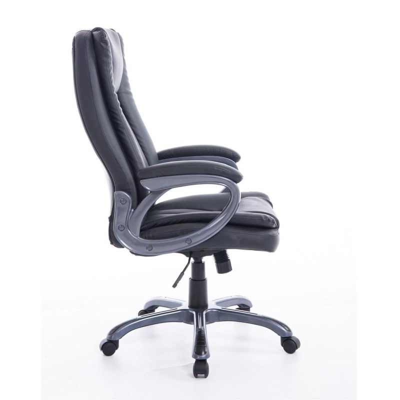 Sillón de Oficina VILTA en Piel Negra