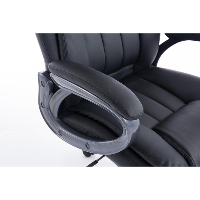 Sillón de Oficina VILTA en Piel Negra