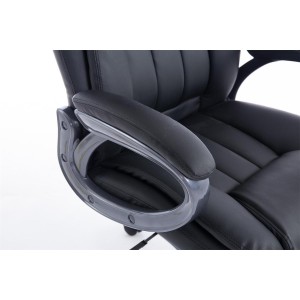 Sillón de Oficina VILTA en Piel Negra