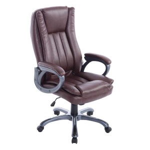 Sillón de Oficina VILTA en Piel Negra
