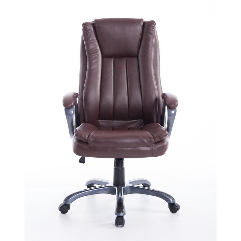 Sillón de Oficina VILTA en Piel Negra