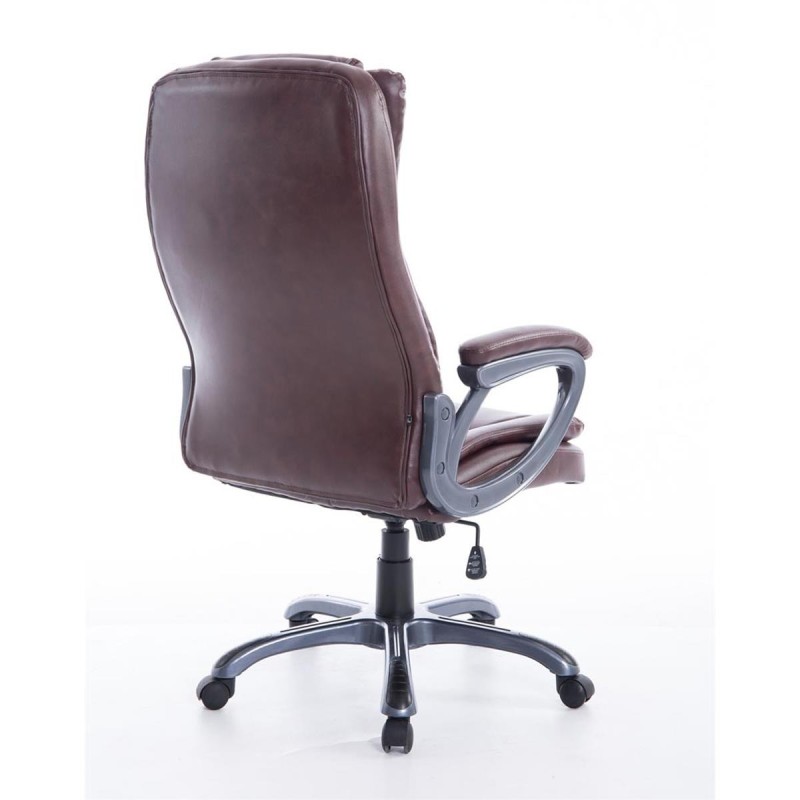 Sillón de Oficina VILTA en Piel Negra