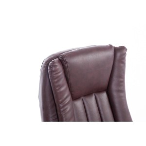 Sillón de Oficina VILTA en Piel Negra