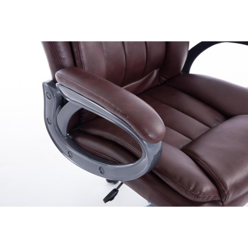 Sillón de Oficina VILTA en Piel Negra