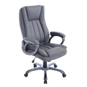 Sillón de Oficina VILTA en Piel Negra