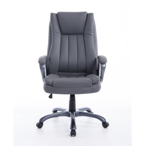 Sillón de Oficina VILTA en Piel Negra