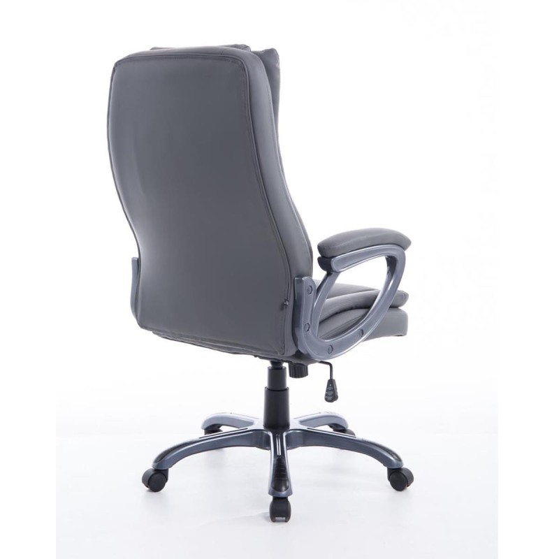 Sillón de Oficina VILTA en Piel Negra