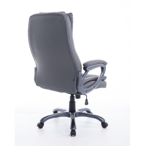 Sillón de Oficina VILTA en Piel Negra