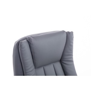 Sillón de Oficina VILTA en Piel Negra