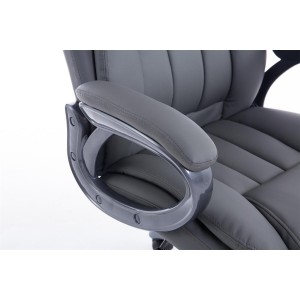 Sillón de Oficina VILTA en Piel Negra