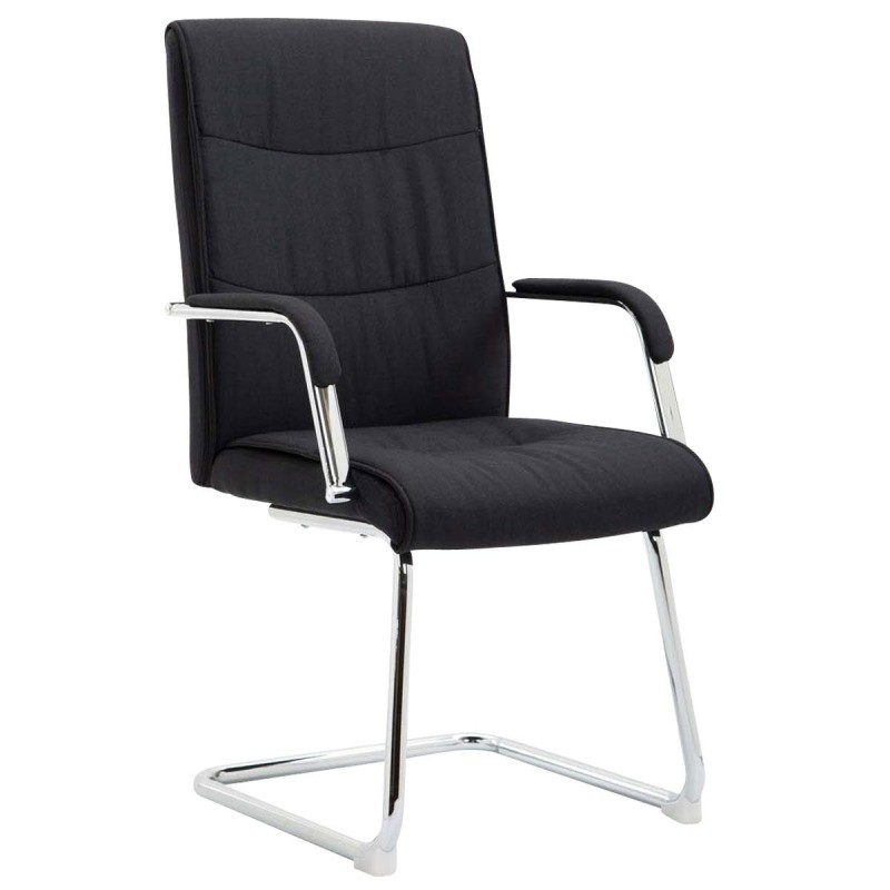 Silla de Confidente RUNA TELA en Negro