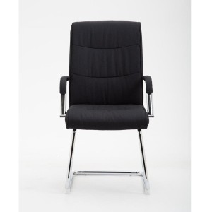 Silla de Confidente RUNA TELA en Negro