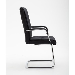 Silla de Confidente RUNA TELA en Negro