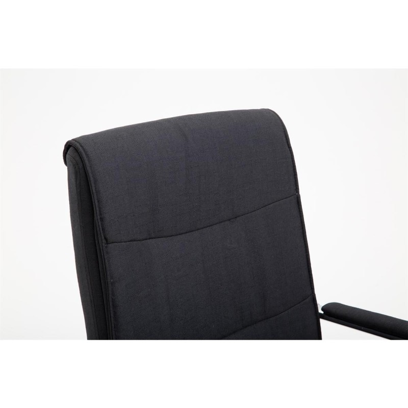 Silla de Confidente RUNA TELA en Negro