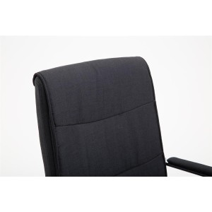 Silla de Confidente RUNA TELA en Negro