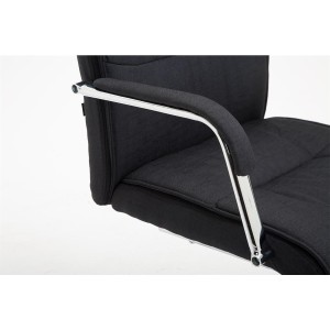 Silla de Confidente RUNA TELA en Negro