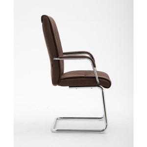 Silla de Confidente RUNA TELA en Negro