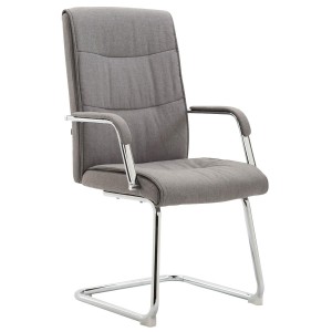 Silla de Confidente RUNA TELA en Negro