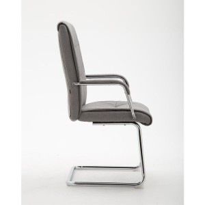 Silla de Confidente RUNA TELA en Negro
