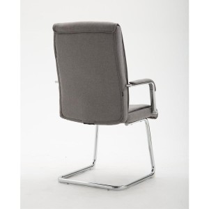 Silla de Confidente RUNA TELA en Negro