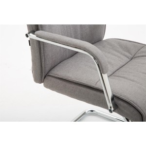 Silla de Confidente RUNA TELA en Negro