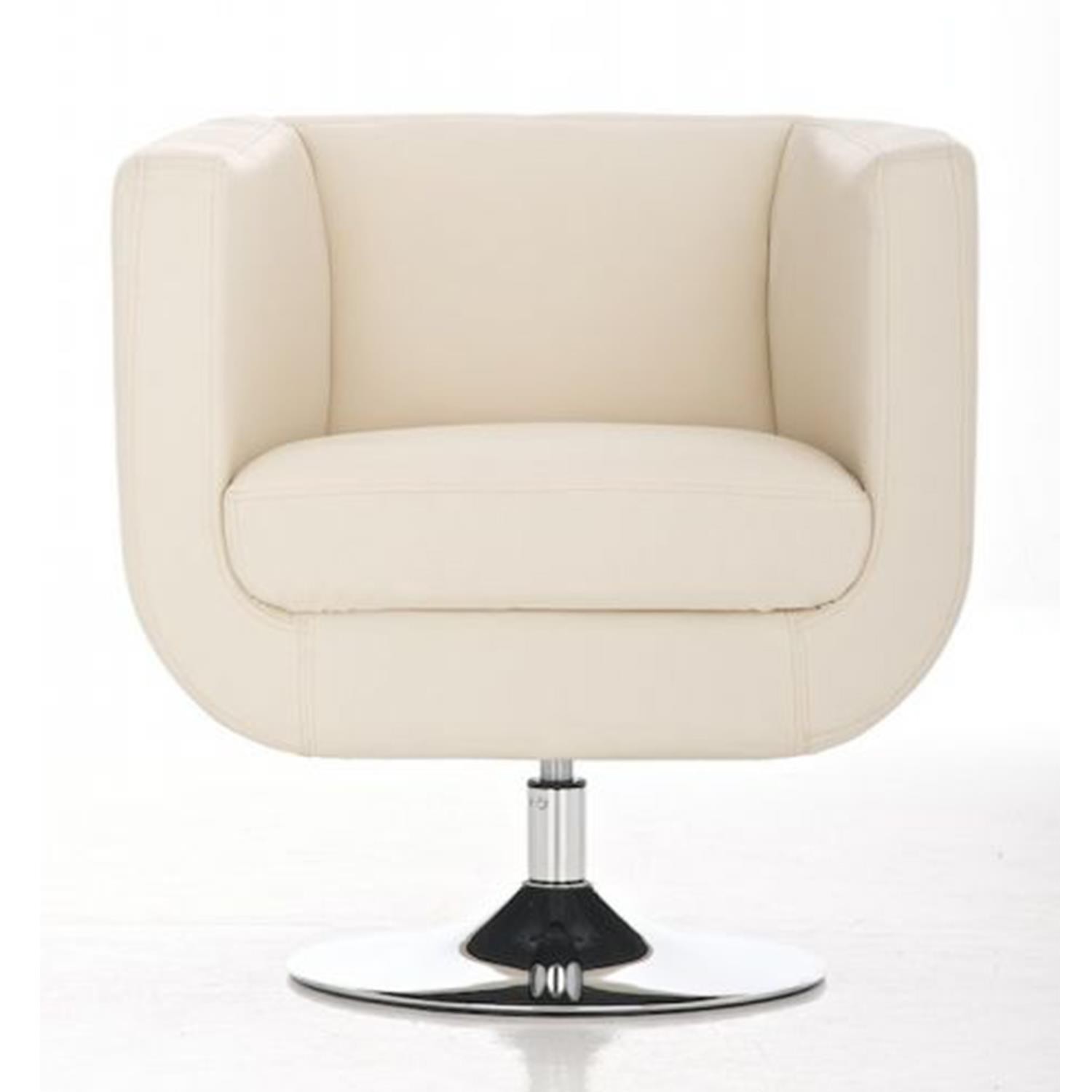 Silla de Confidente MINNIE, Asiento Giratorio, Base Metálica, color Negro