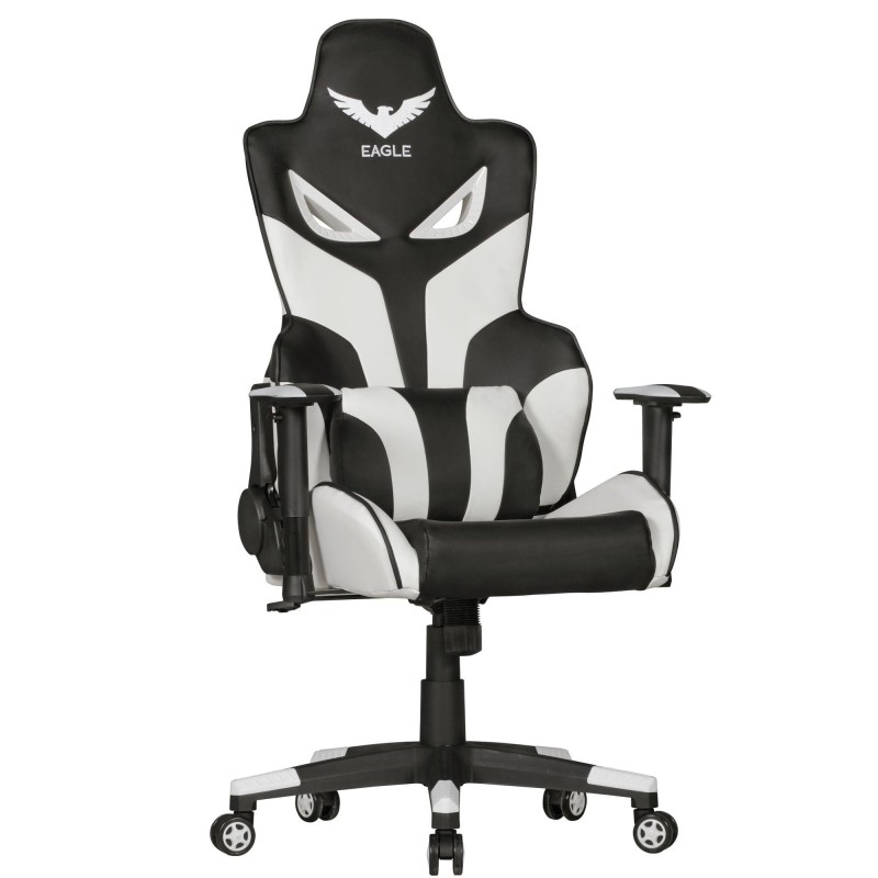 Silla Gaming EAGLE en Piel Negro/Azul
