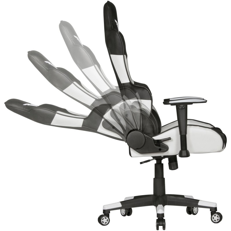 Silla Gaming EAGLE en Piel Negro/Azul