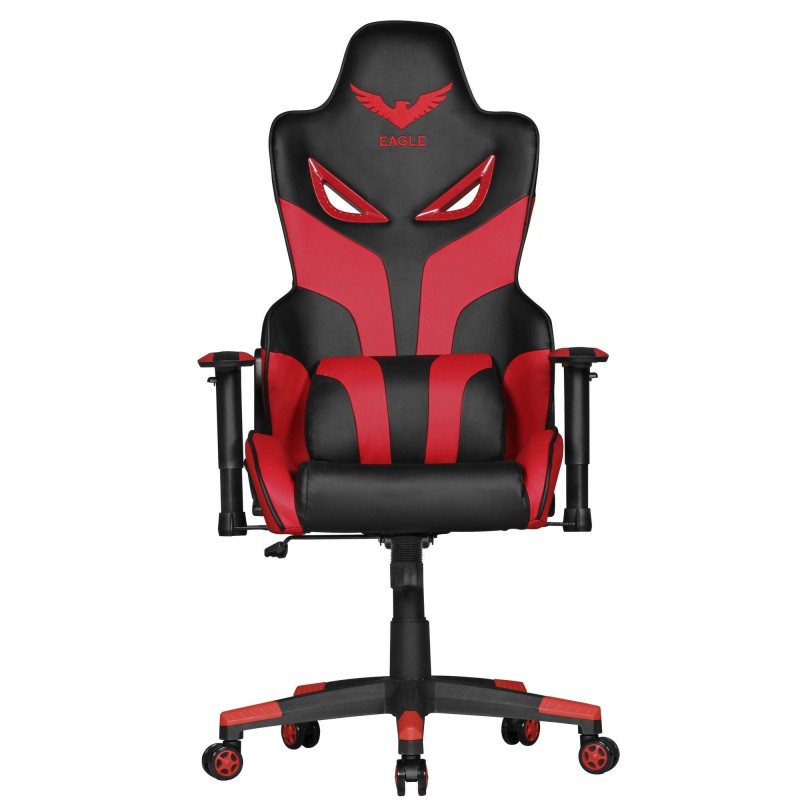 Silla Gaming EAGLE en Piel Negro/Azul