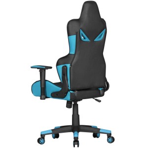 Silla Gaming EAGLE en Piel Negro/Azul