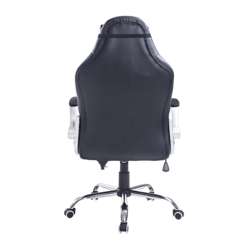 Silla Gaming FATANI en Piel y Malla Negra