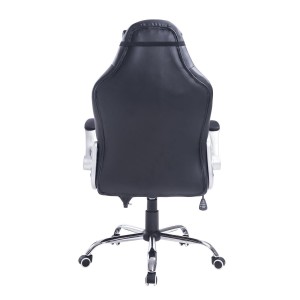 Silla Gaming FATANI en Piel y Malla Negra