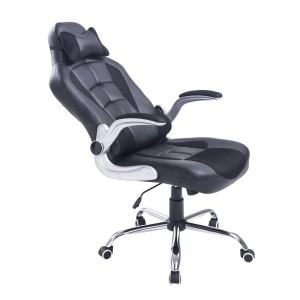 Silla Gaming FATANI en Piel y Malla Negra